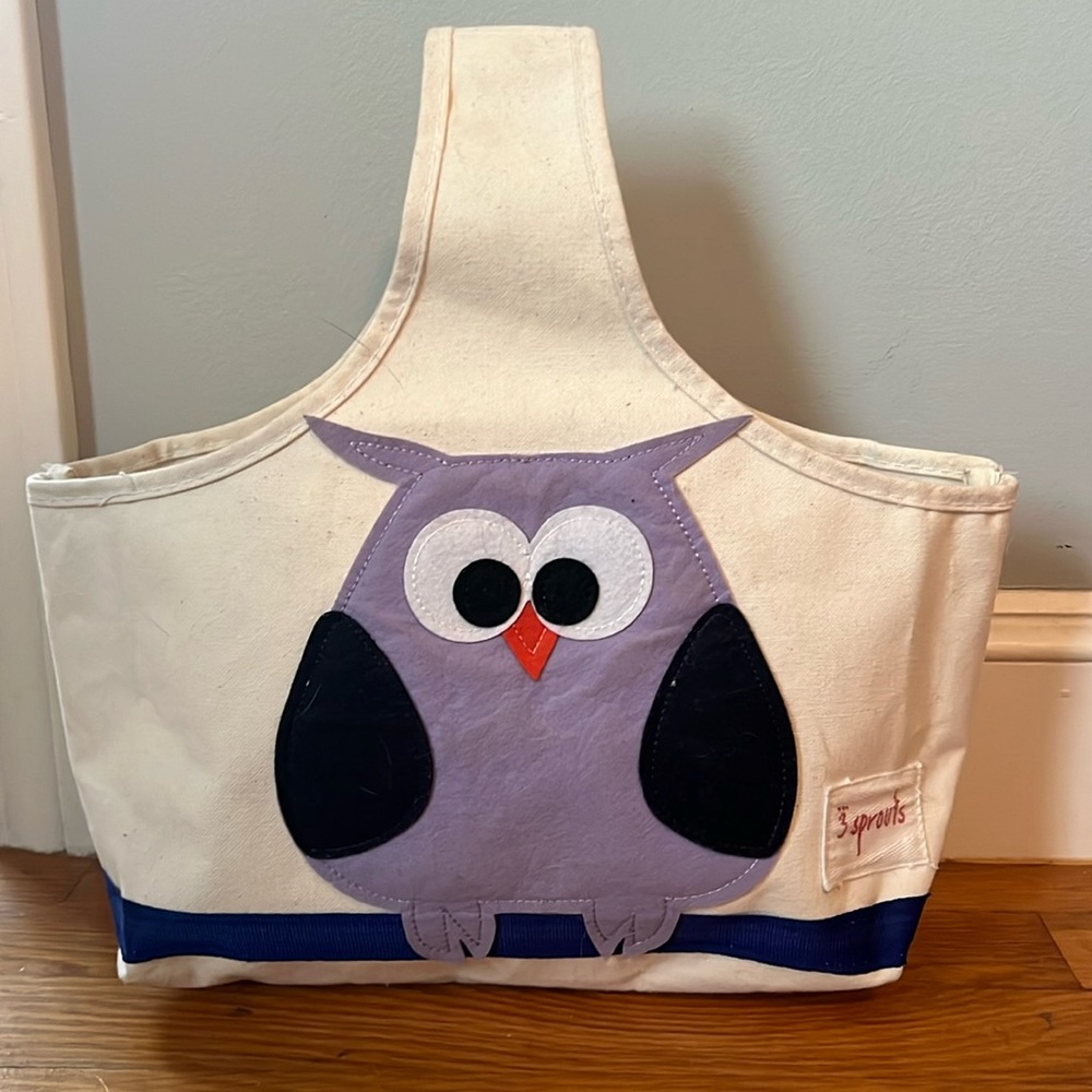 3 Sprouts Owl Storage Caddy.